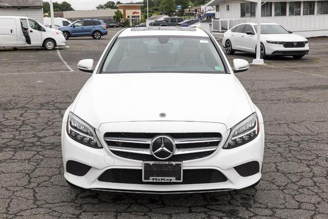 Photo of 2021 Polar White Mercedes-Benz C-Class