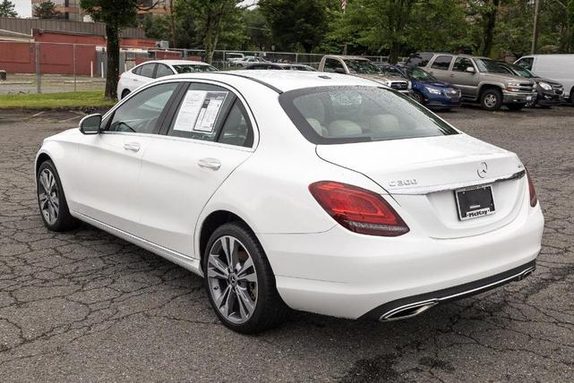 Photo of 2021 Polar White Mercedes-Benz C-Class