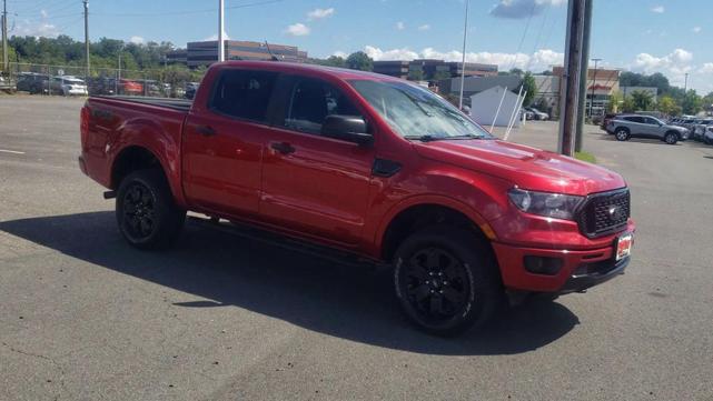 Photo of 2021 Rapid Red Metallic Tinted Clearcoat Ford Ranger