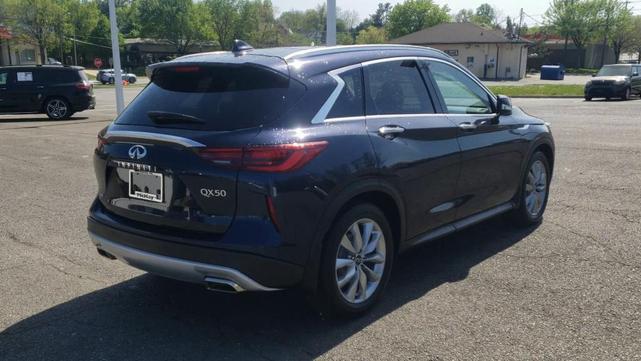 Photo of 2022 Hermosa Blue INFINITI QX50