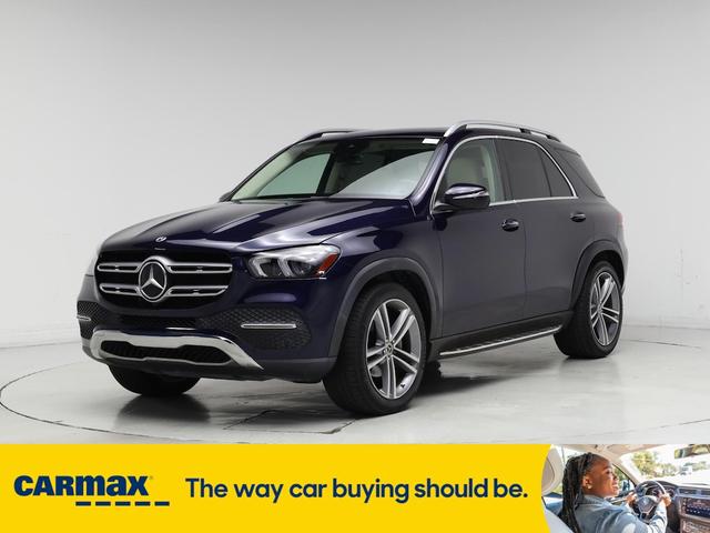 Photo of 2021 Blue Mercedes-Benz GLE 350