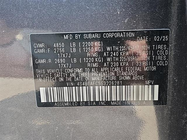 Photo of 2025 Magnetite Gray Metallic Subaru Outback
