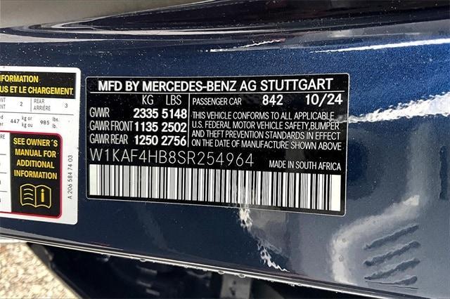 Photo of 2025 Twilight Blue Metallic Mercedes-Benz C-Class