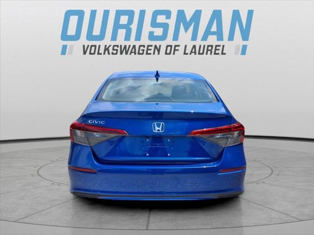 Photo of 2023 Aegean Blue Metallic Honda Civic