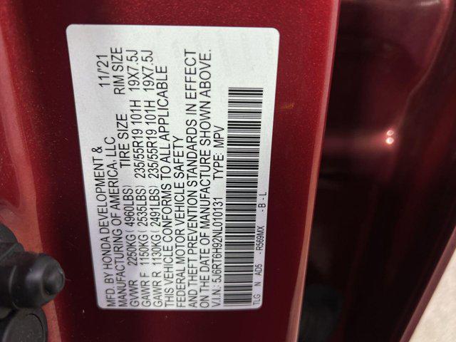 Photo of 2022 Radiant Red Metallic Honda CR-V Hybrid