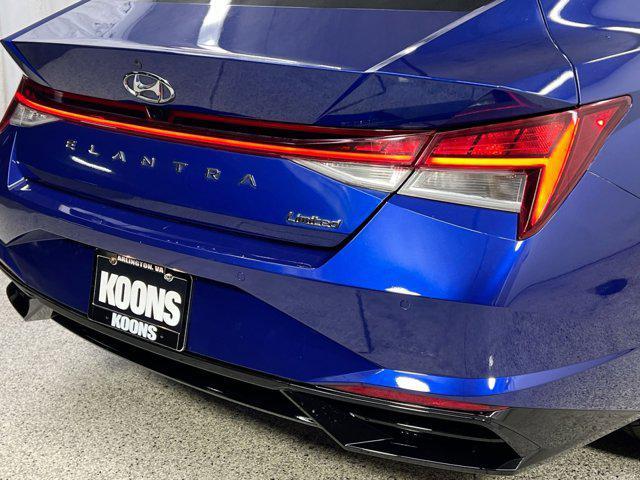 Photo of 2022 Intense Blue Hyundai ELANTRA