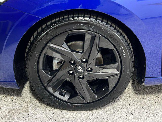 Photo of 2022 Intense Blue Hyundai ELANTRA