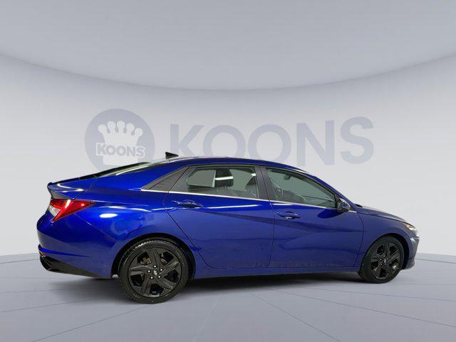 Photo of 2022 Intense Blue Hyundai ELANTRA
