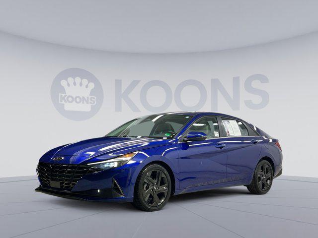 Photo of 2022 Intense Blue Hyundai ELANTRA
