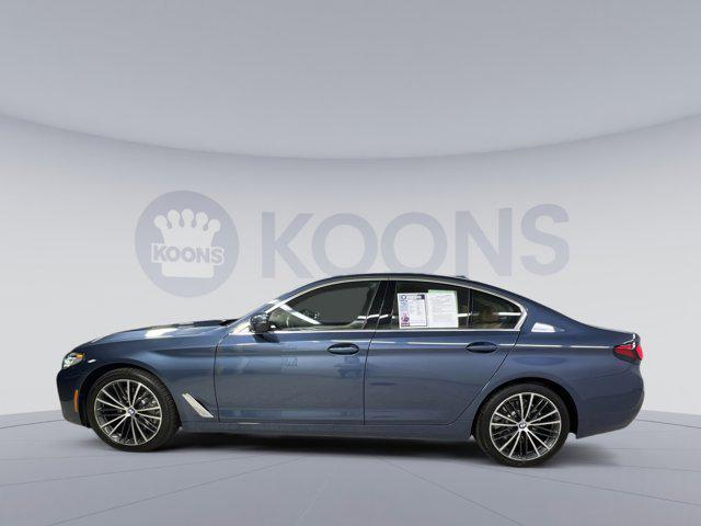 Photo of 2023 Arctic Race Blue Metallic BMW 530