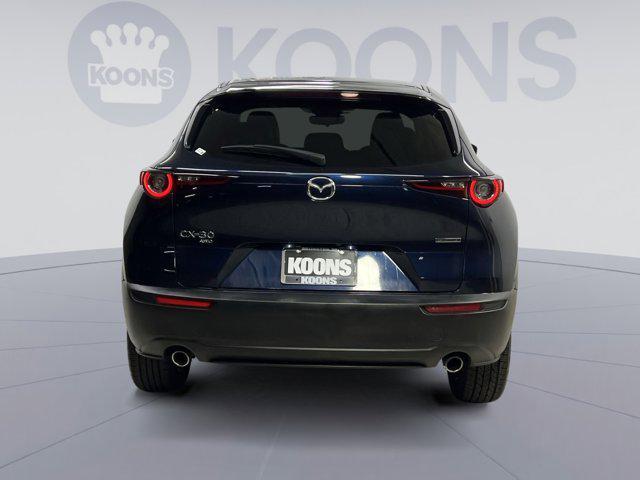 Photo of 2024 Deep Crystal Blue Mica Mazda CX-30