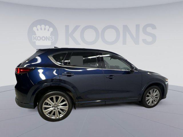 Photo of 2023 Deep Crystal Blue Mica Mazda CX-5
