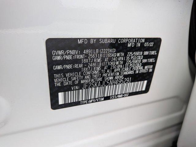 Photo of 2022 Crystal White Pearl Subaru Forester
