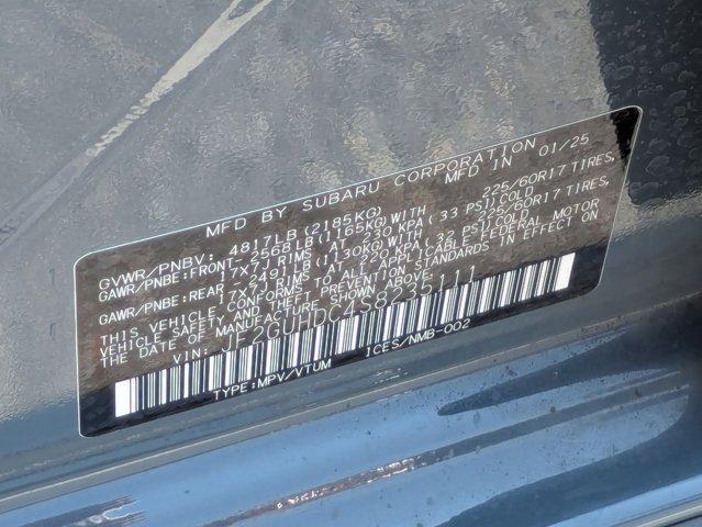 Photo of 2025 Blue Metallic Subaru Crosstrek
