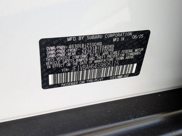Photo of 2025 Ceramic White Subaru WRX