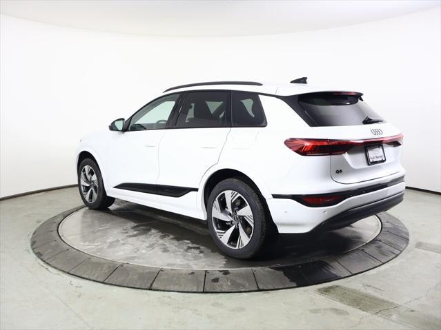 Photo of 2025 Glacier White Audi Q6 e-tron