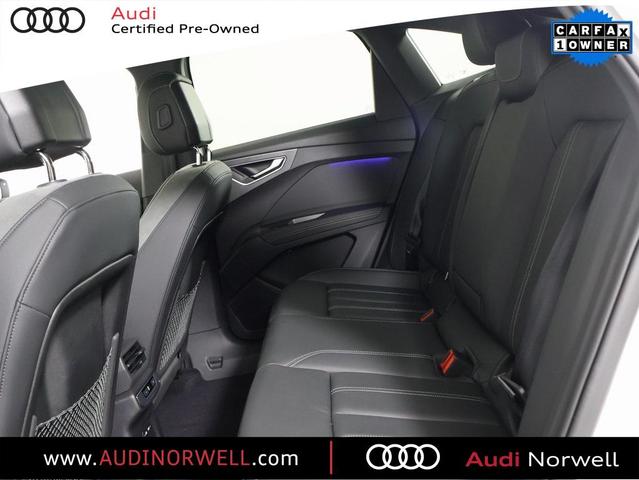 Photo of 2024 Glacier White Audi Q4 e-tron Sportback