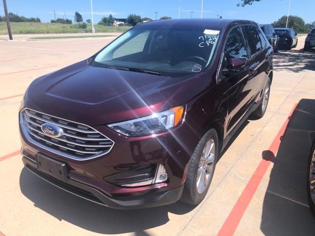 Photo of 2024 Burgundy Ford Edge