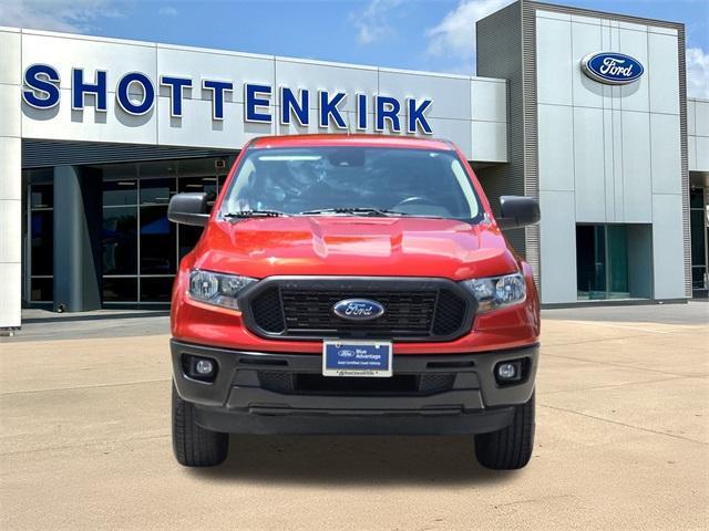 Photo of 2023 Hot Pepper Red Metallic Tinted Clearcoat Ford Ranger