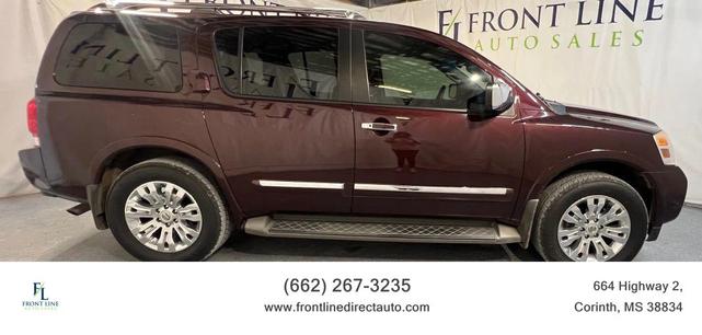 Photo of 2015 Midnight Garnet Nissan Armada
