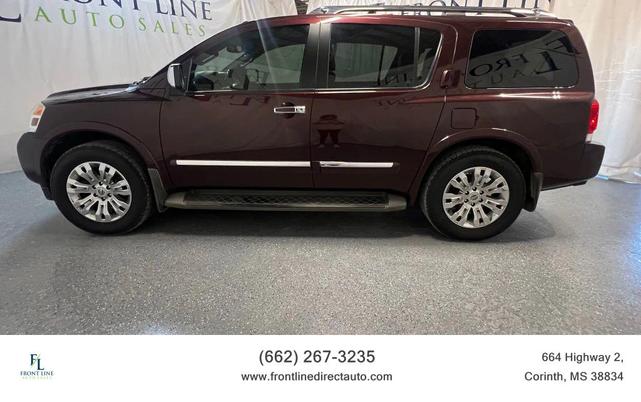 Photo of 2015 Midnight Garnet Nissan Armada