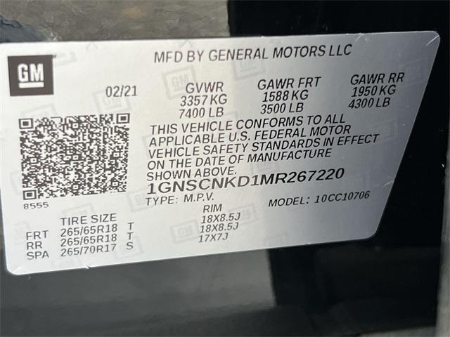 Photo of 2021 Black Chevrolet Tahoe
