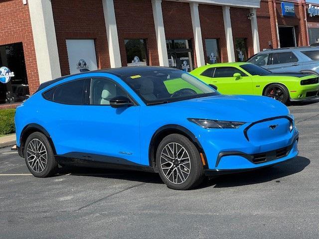 Photo of 2024 Grabber Blue Ford Mustang Mach-E