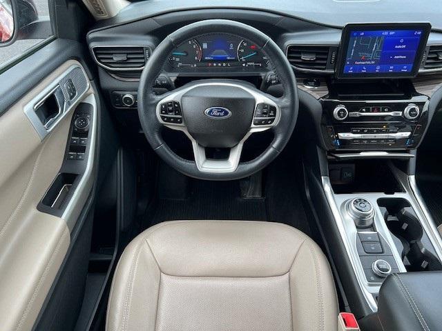 Photo of 2022 Red Metallic Ford Explorer