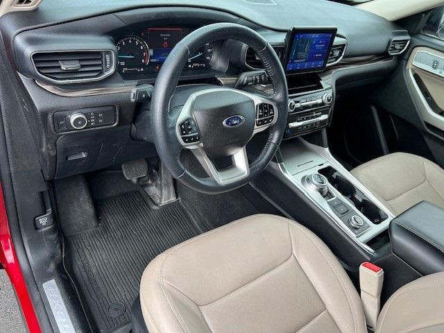 Photo of 2022 Red Metallic Ford Explorer