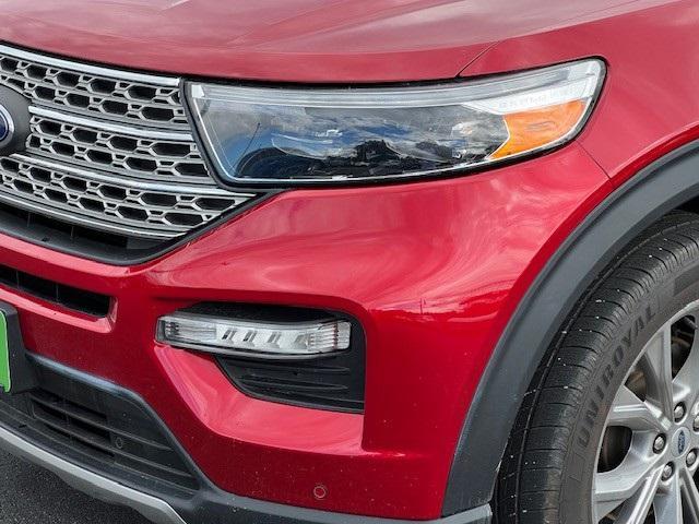 Photo of 2022 Red Metallic Ford Explorer