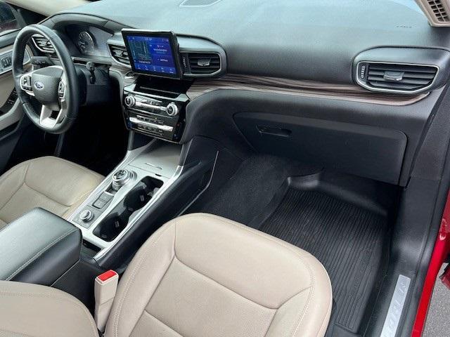 Photo of 2022 Red Metallic Ford Explorer
