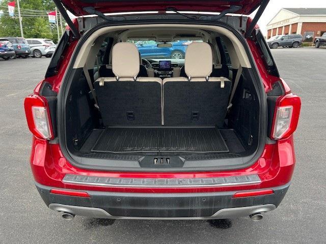 Photo of 2022 Red Metallic Ford Explorer