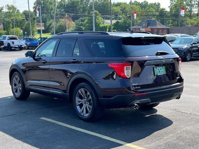 Photo of 2022 Jewel Red Metallic Ford Explorer