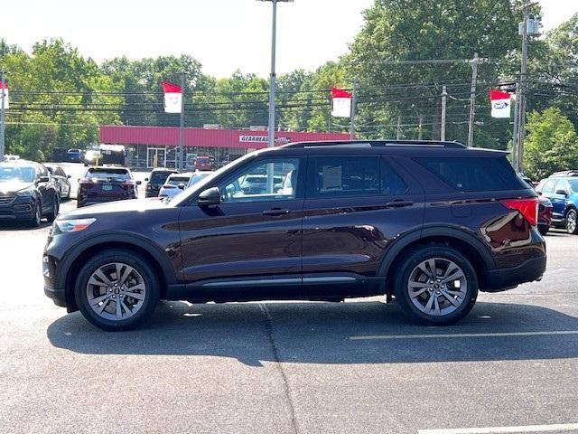 Photo of 2022 Jewel Red Metallic Ford Explorer
