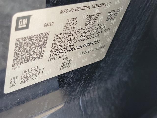 Photo of 2019 Black Chevrolet Suburban