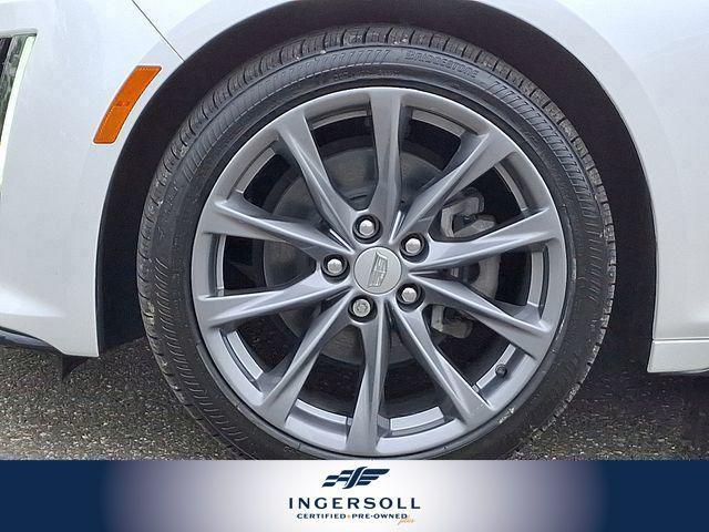 Photo of 2023 Crystal White Tricoat Cadillac CT5