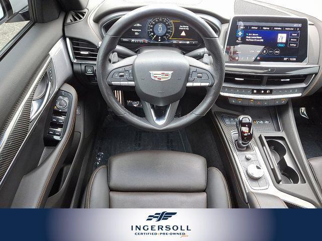 Photo of 2023 Crystal White Tricoat Cadillac CT5