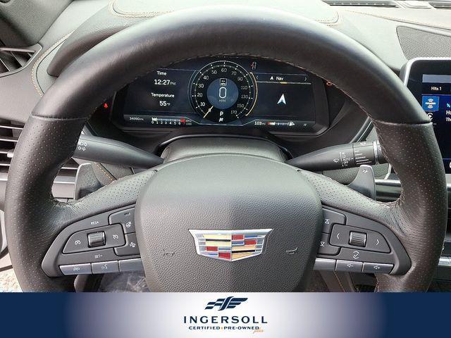Photo of 2023 Crystal White Tricoat Cadillac CT5