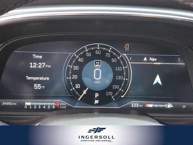 Photo of 2023 Crystal White Tricoat Cadillac CT5