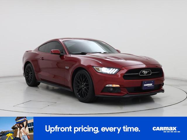 Photo of 2015 Burgundy Ford Mustang