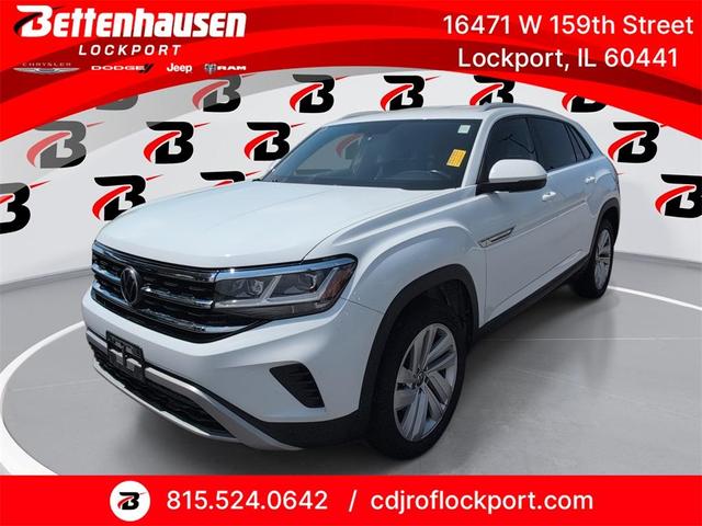 Photo of 2020 Pure White Volkswagen Atlas Cross Sport