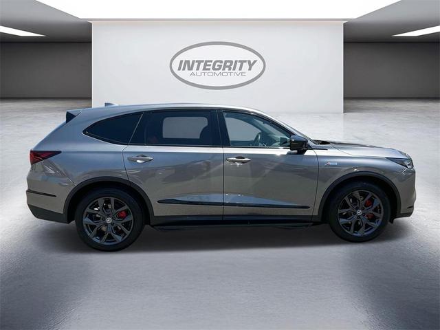 Photo of 2024 Liquid Carbon Metallic Acura MDX