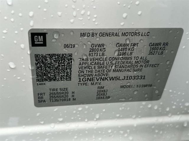 Photo of 2020 Iridescent Pearl Tricoat Chevrolet Traverse