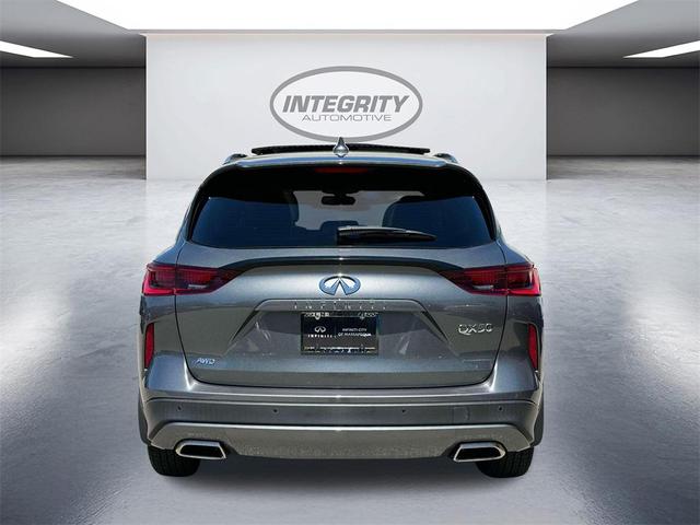 Photo of 2022 Graphite Shadow INFINITI QX50