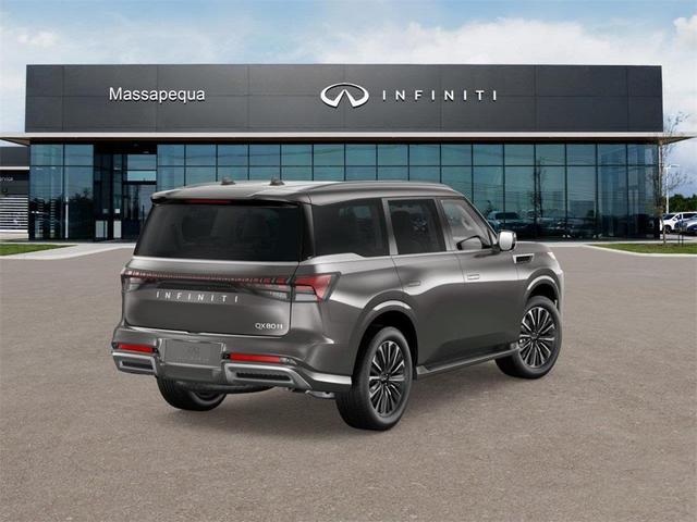Photo of 2025 Anthracite Gray INFINITI QX80