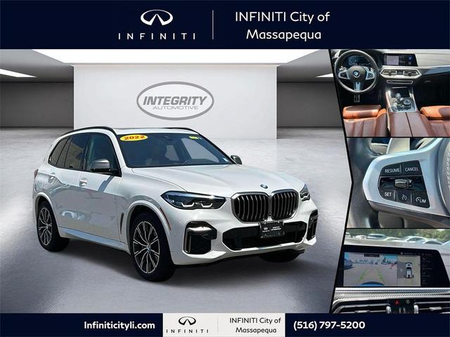 Photo of 2022 Mineral White Metallic BMW X5