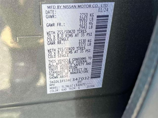 Photo of 2024 Graphite Shadow INFINITI QX60