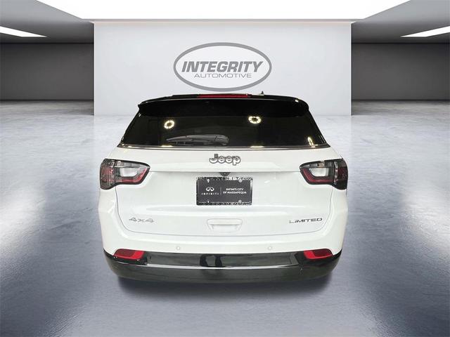 Photo of 2024 Bright White Clearcoat Jeep Compass