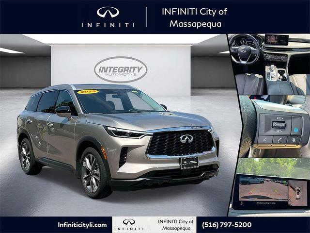 Photo of 2025 Warm Titanium INFINITI QX60