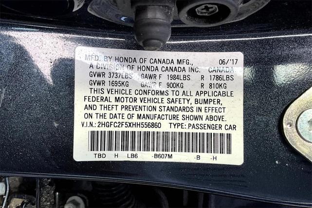Photo of 2017 Modern Steel Metallic Honda Civic